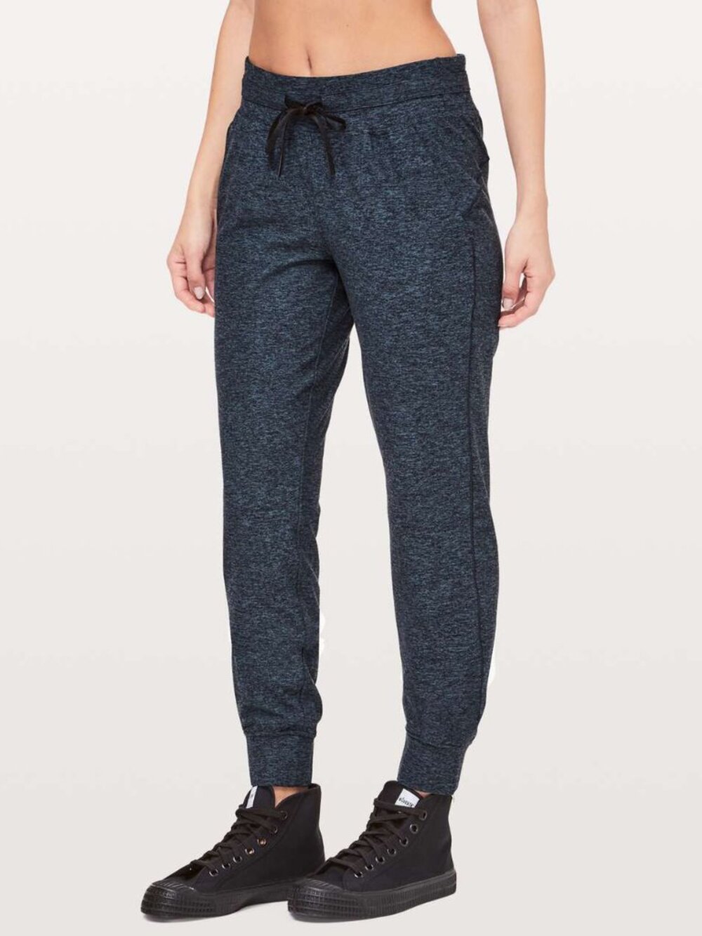 Lululemon Ready To Rulu Pant 29" Heathered True Navy / Black